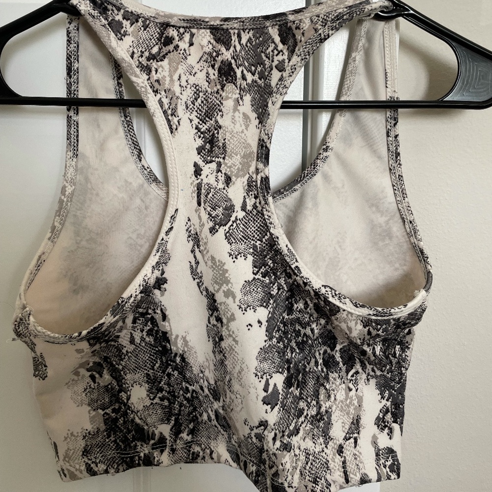 Snake Print workout top